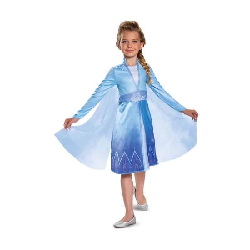 Frost - Elsa Kostume Til Børn - - Halloween Kostume