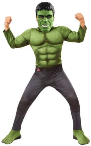 AvengersÂ® Hulk Endgame Deluxe Børnekostume