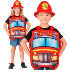 Brandmand Bib Børnekostume