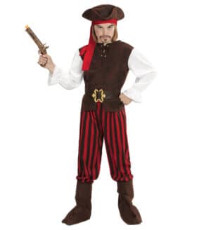 Caribisk Pirat Børnekostume