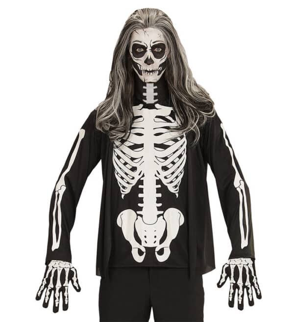 Day of the Dead Skelet Bluse