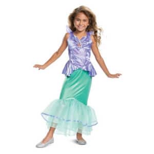 DisneyÂ® Ariel Deluxe Børnekostume