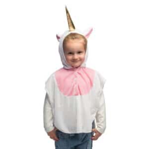 Enhjørning Poncho Børnekostume