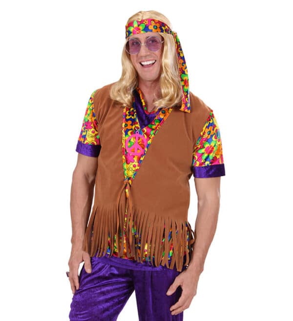 Frynset Hippie Kostume