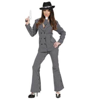 Gangster Kvinde Kostume