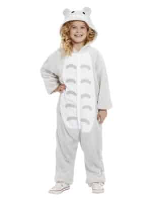 Grå Kat Børnekostume