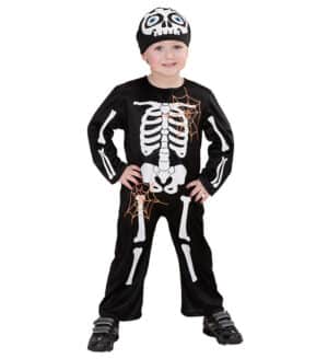 Halloween Skelet Børnekostume