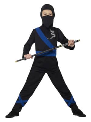 Modig Ninjakriger Børnekostume
