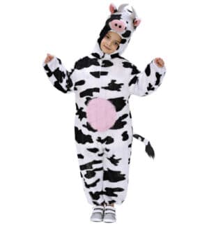 Plys Ko Børnekostume