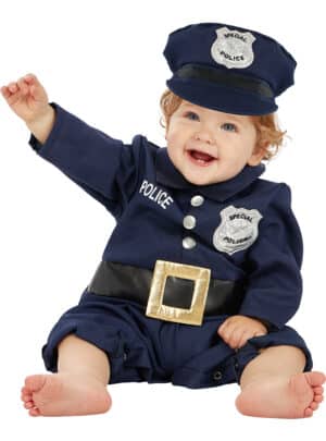 Politibetjent Babykostume
