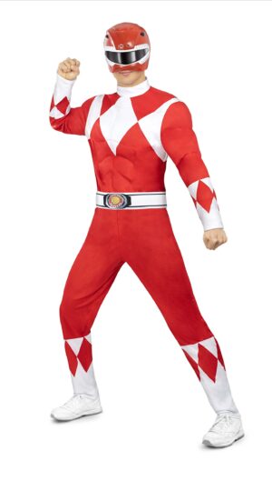 Power RangersÂ® Kostume Rød