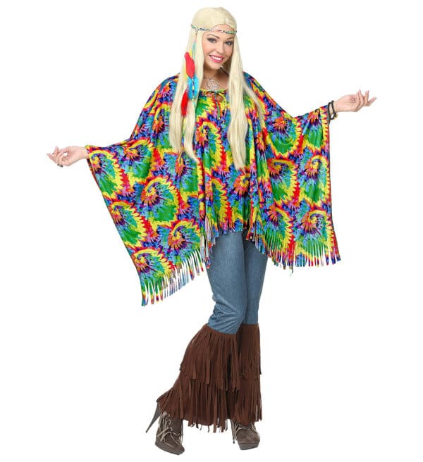 Psykedelisk Hippiedarling Kostume