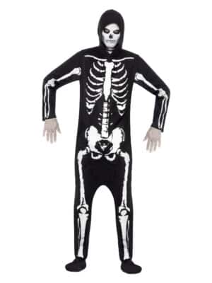 Skelet Jumpsuit Kostume