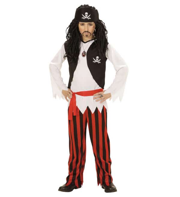 Snedig Pirat Børnekostume