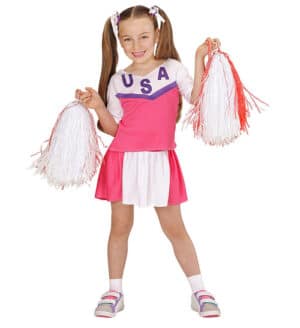 USA Cheerleader Børnekostume