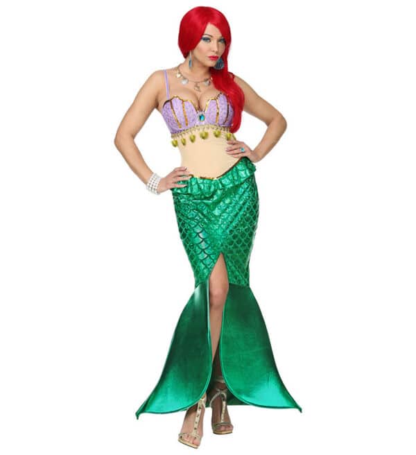Elegant Havfrue Kostume