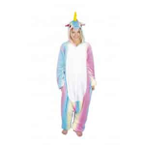 Kigurumi Unicorn Kostume Pastel