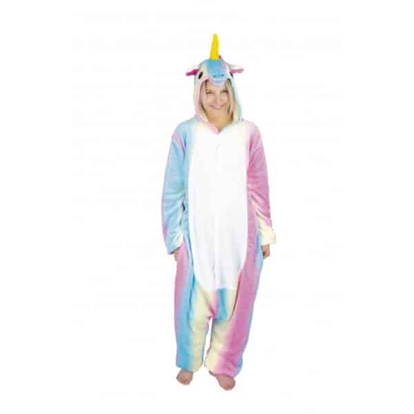 Kigurumi Unicorn Kostume Pastel