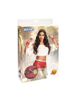Boland - Belly Dance Set Red 3pcs.