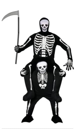 Carry Me Halloween Skelet Kostume