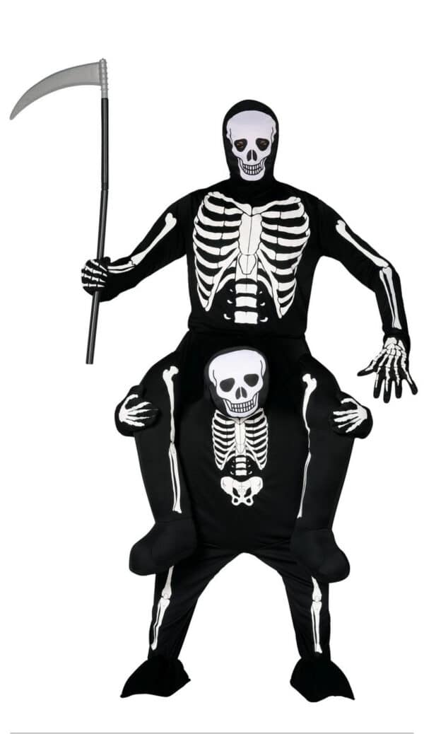 Carry Me Halloween Skelet Kostume