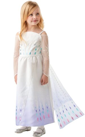 Disney Frost 2 ELSA Epilog Kjole Udklædningstøj (Str. 104 / S