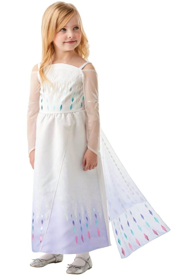 Disney Frost 2 ELSA Epilog Kjole Udklædningstøj (Str. 104 / S