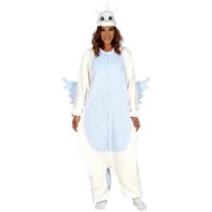 Enhjørning Onesie Kostume Blå