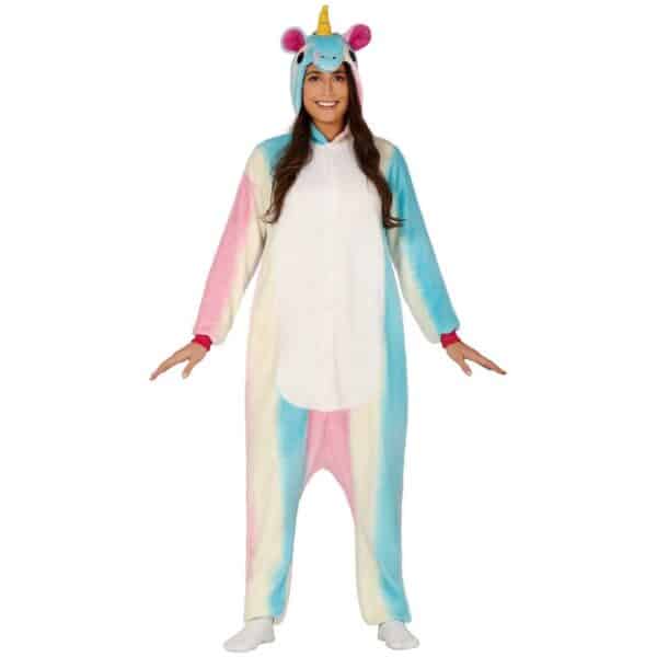 Enhjørning Onesie Kostume Pastel