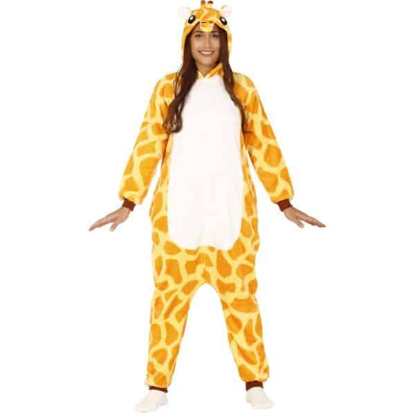 Giraf Onesie Kostume Gul