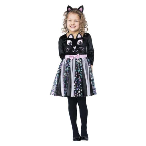 Glamour Kat Børnekostume