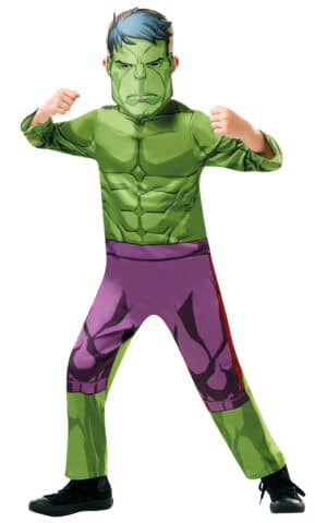 Hulk Udklædningstøj (9-10 år)(Str. 140/9-10)
