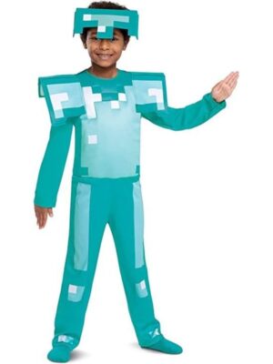 Jakks Disguise - Minecraft Costume - Diamond Armor (116 cm)