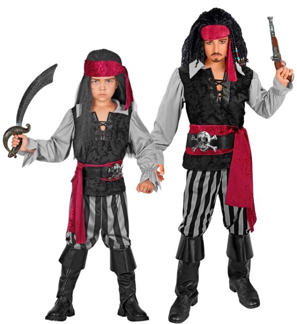 Klassisk Pirat Børnekostume