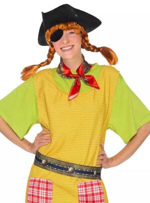 Pippi Langstrømpe Taka-Tuka-Land Pirat sæt (voksen størrelse)
