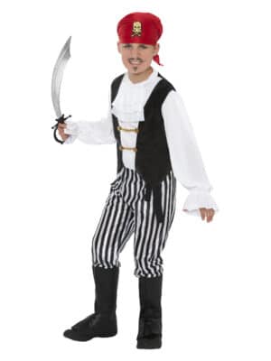 Pirat Deluxe Børnekostume