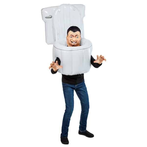 Skibidi ToiletÂ® Oppusteligt Børnekostume