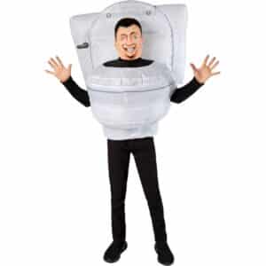 Skibidi ToiletÂ® Oppusteligt Kostume