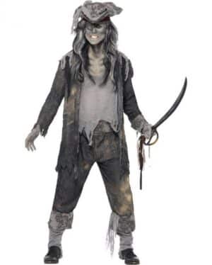 Uhyggeligt Pirat Kostume