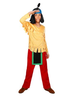 Yakari indianer Kostume / Udklædningstøj