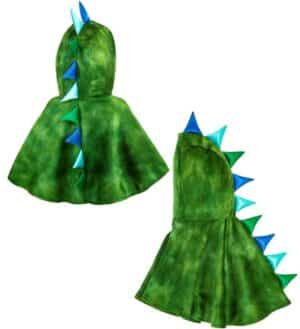 Dinosaur Plys Poncho Børnekostume