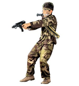 Frømand Militær Børnekostume