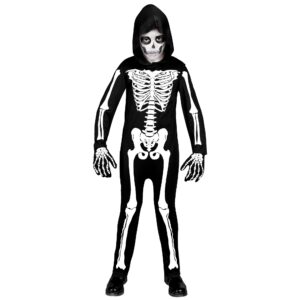 Skelet Jumpsuit Børnekostume
