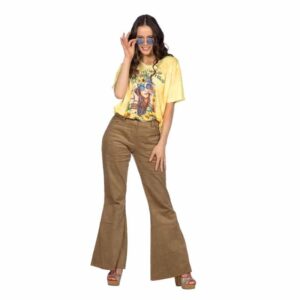 Hippie T-shirt Dame Gul