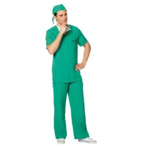 Kirurg Kostume Grøn