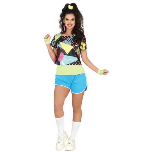 80'er Retro Fitness Kostume