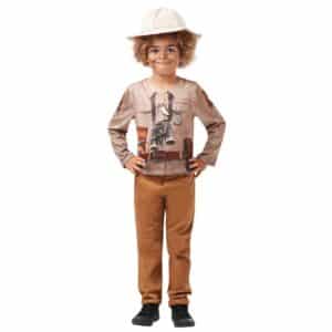 Dino Opdagelsesrejsende Børnekostume