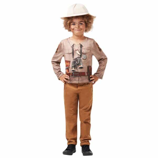 Dino Opdagelsesrejsende Børnekostume