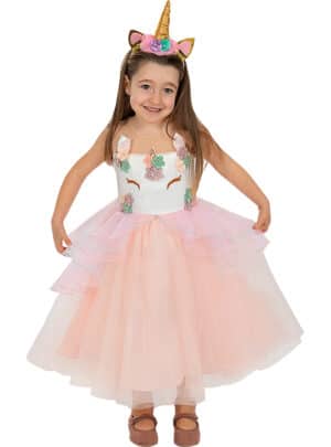 Enhjørning Prinsesse Børnekostume