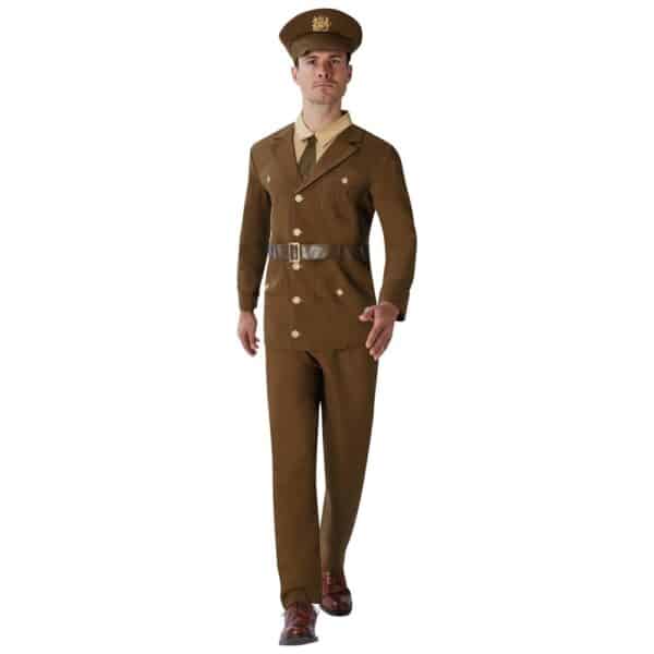 Første Verdenskrig Officer Kostume
